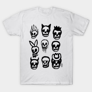 9 Skulls T-Shirt